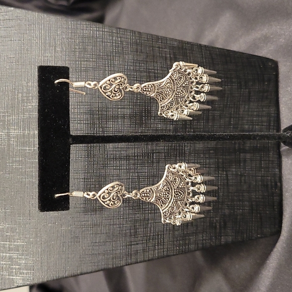 Sterling Silver 925 Earrings - Picture 1 of 3